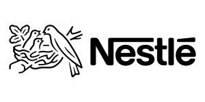 Le logo de Nestlé.