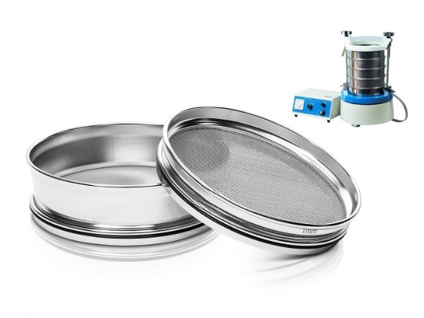 Two types of test sieves