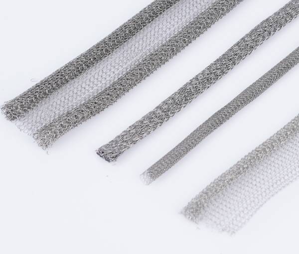 Joints en treillis métallique tricotés entièrement en métal dans divers types