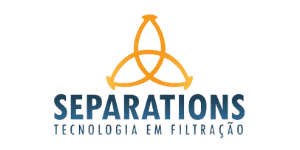 Das Logo von Separations Techno logia Em Filtracao.