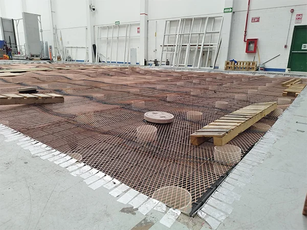 Application of expanded metal mesh in High-Voltage transformer test laboratories