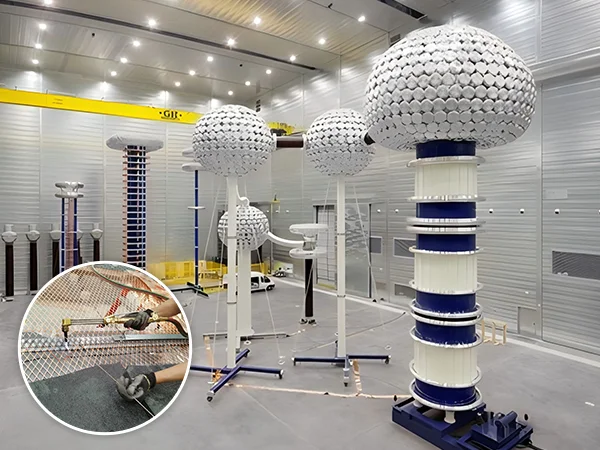 Used in high-voltage transformers expanded metal mesh