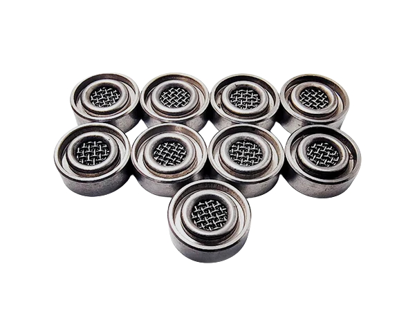 Multiple gray self-relieving valve filter discs
