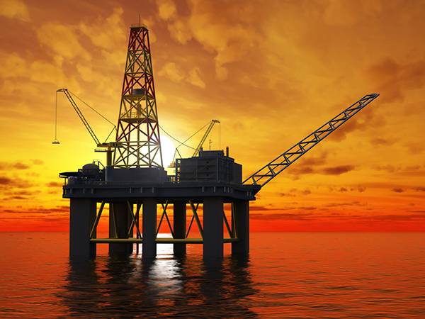 海洋石油掘削プラットフォーム