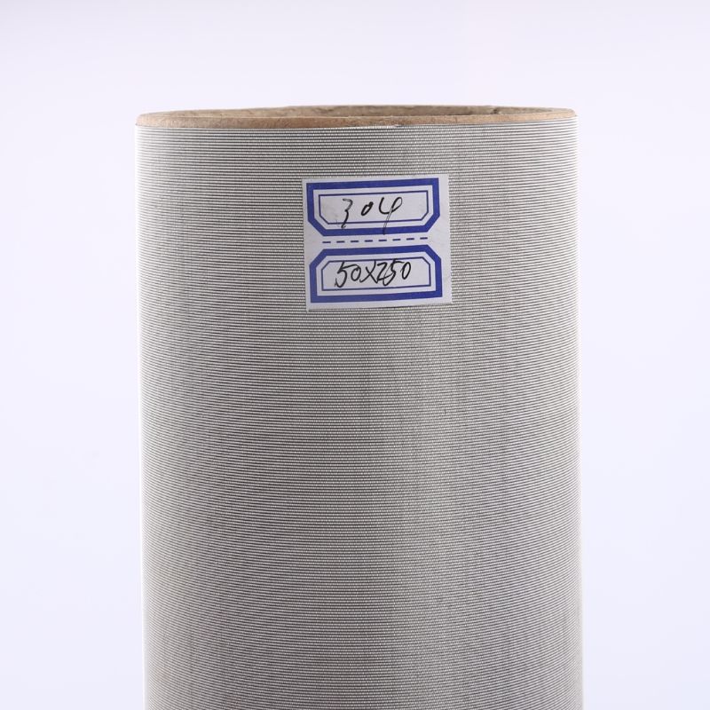 A roll of plain Dutch weave woven mesh