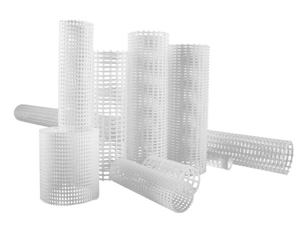 There are several different plastic mesh tubes.