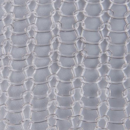 The details of PP and stainless steel knitted mesh are displayed.