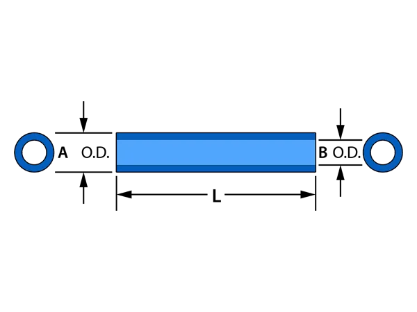 Blue sintered porous tube drawing