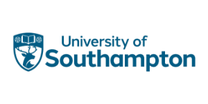 The logo of University of Southampton.