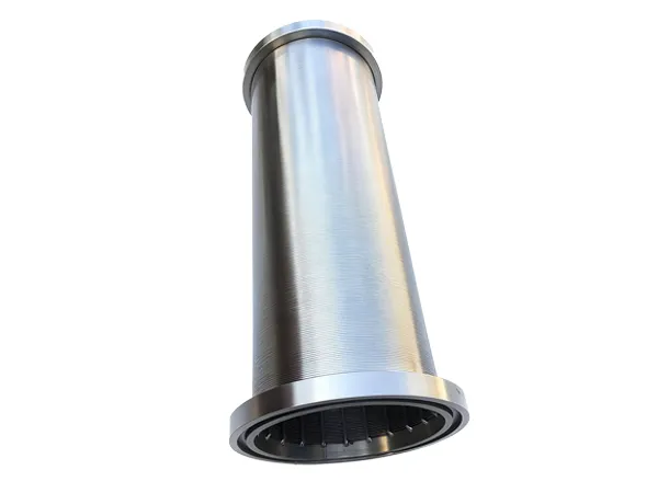 A finished wedge wire sand screen